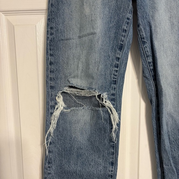 Pistola Blue Distressed Women Jeans - Picture 5 of 9